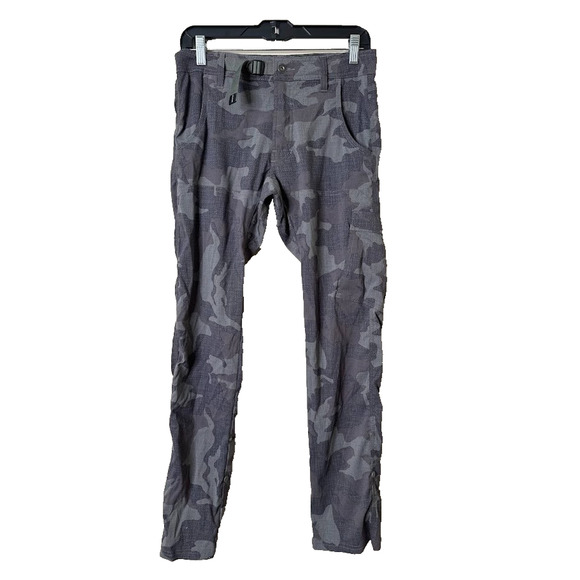 Prana Men's Gray Camouflage Cargo Pants - Picture 1 of 9